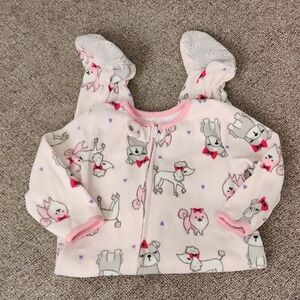 Carter's Pink and White Baby Onesie